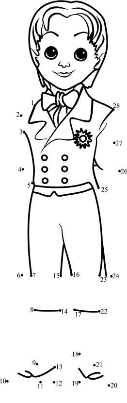 Prince-James-From-Sofia-The-First-Dot-To-Dot printable dot to dot worksheet