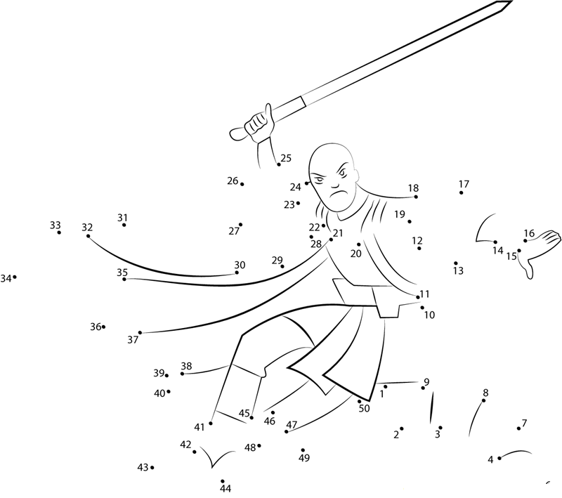 Battle Of Dantooine dot to dot worksheets