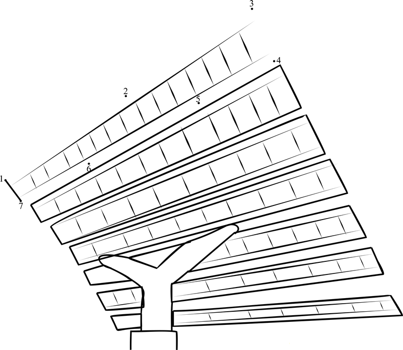 Sun Power Tracker Technology At The Italy printable dot to dot worksheet