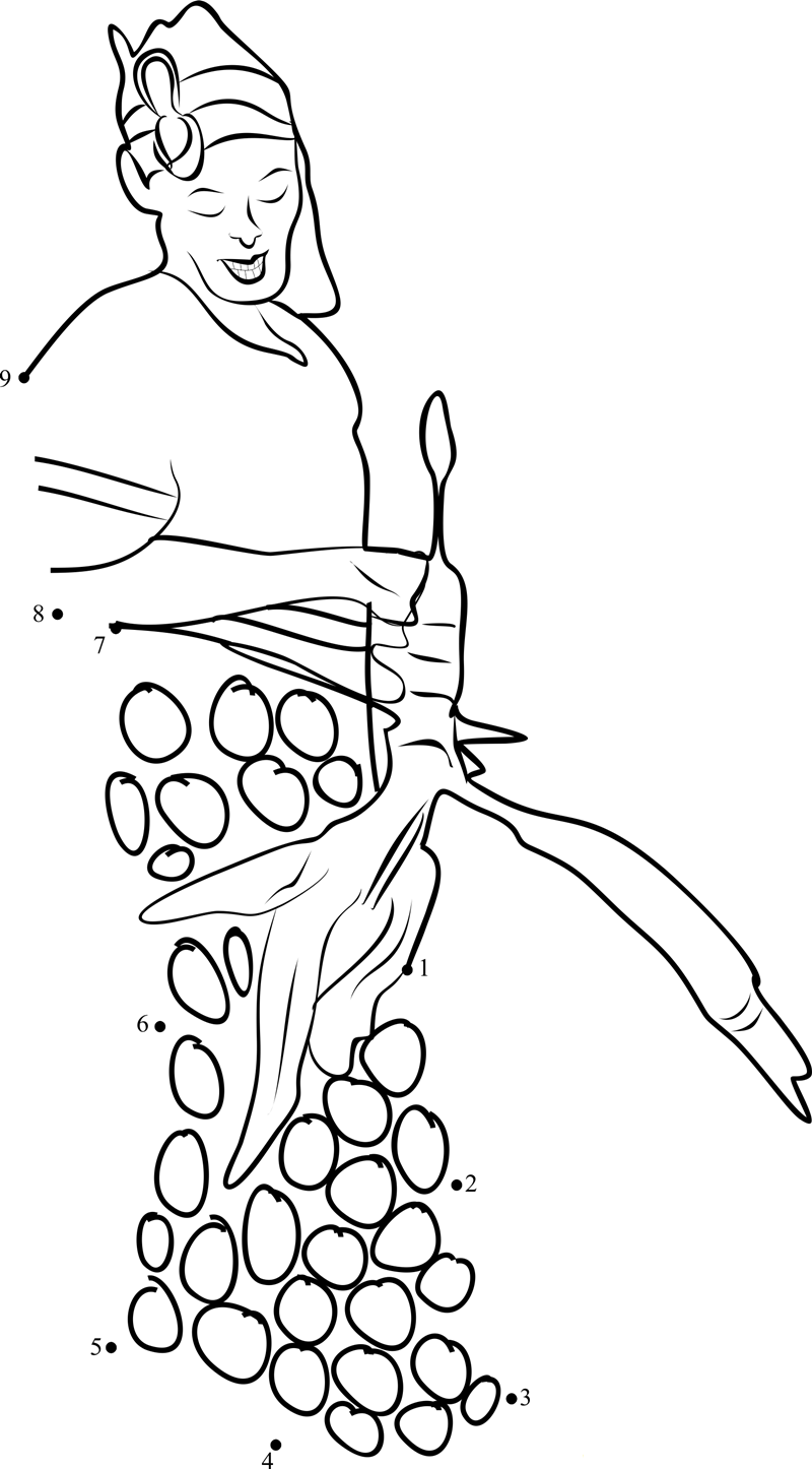 Kenya Agricultural printable dot to dot worksheet