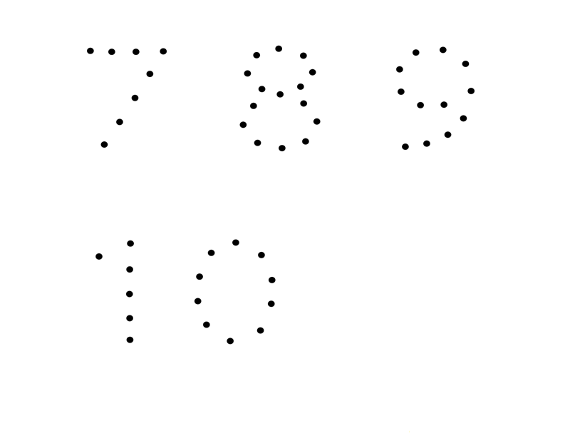 7 To 1001 dot to dot worksheets