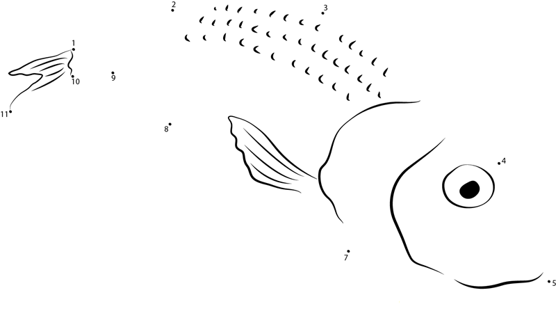 Herring Look At Me dot to dot worksheets