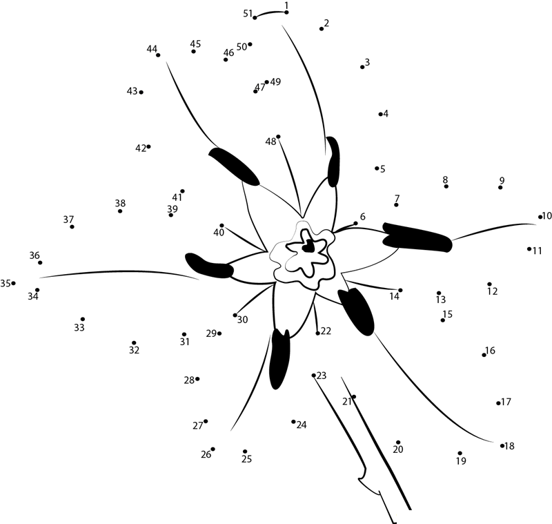 Star Of Bethlehem dot to dot worksheets