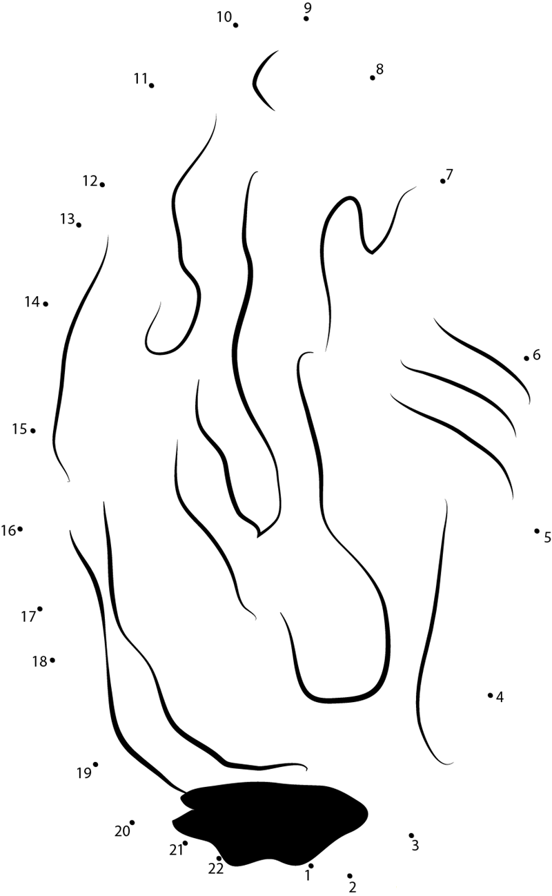 Medjool printable dot to dot worksheet