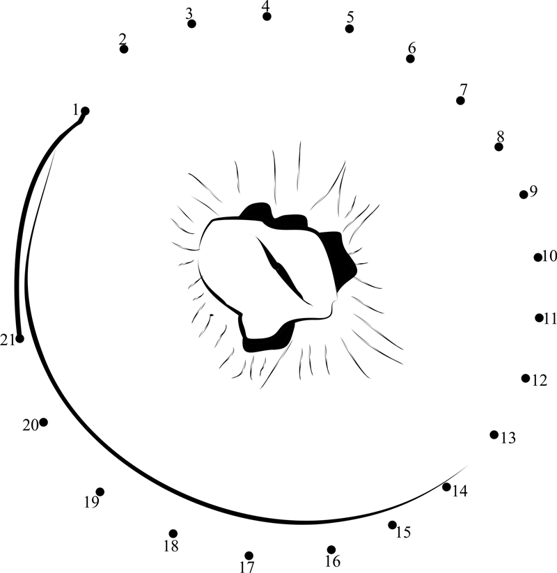 Peace From Inside printable dot to dot worksheet