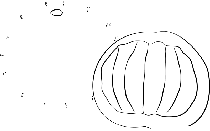 Pomelo Fruit Hzgoi dot to dot worksheets