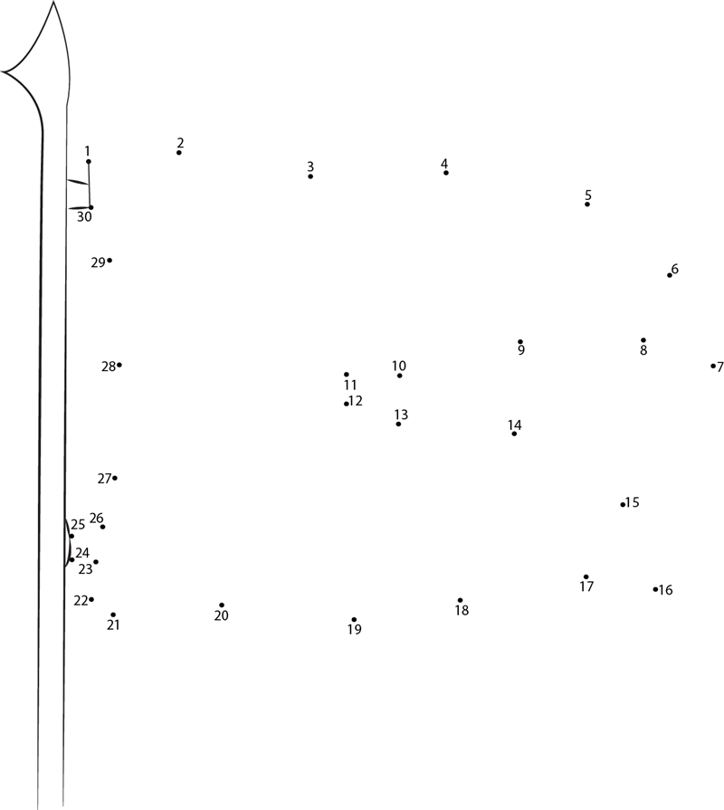 Marathi Bana Flag printable dot to dot worksheet