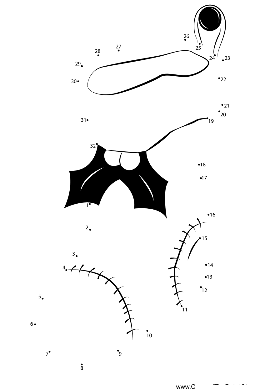 Christmas-Stockings dot to dot worksheets