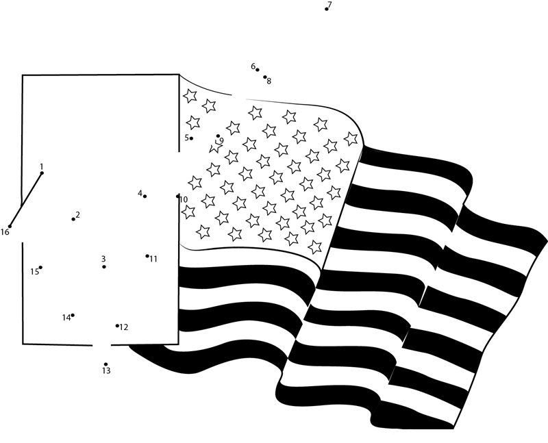 Usa Voting dot to dot worksheets