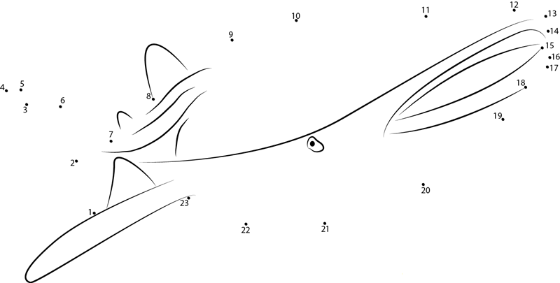 Smooth Wheale dot to dot worksheets