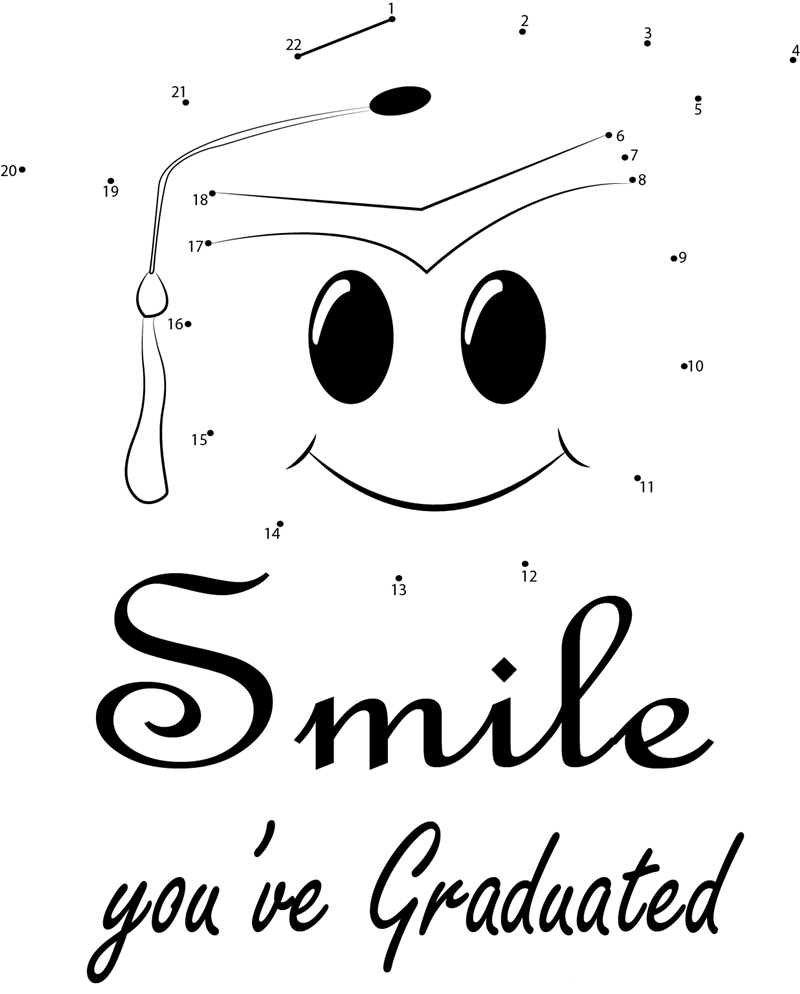 Smile You X27 Ve Graduated dot to dot worksheets