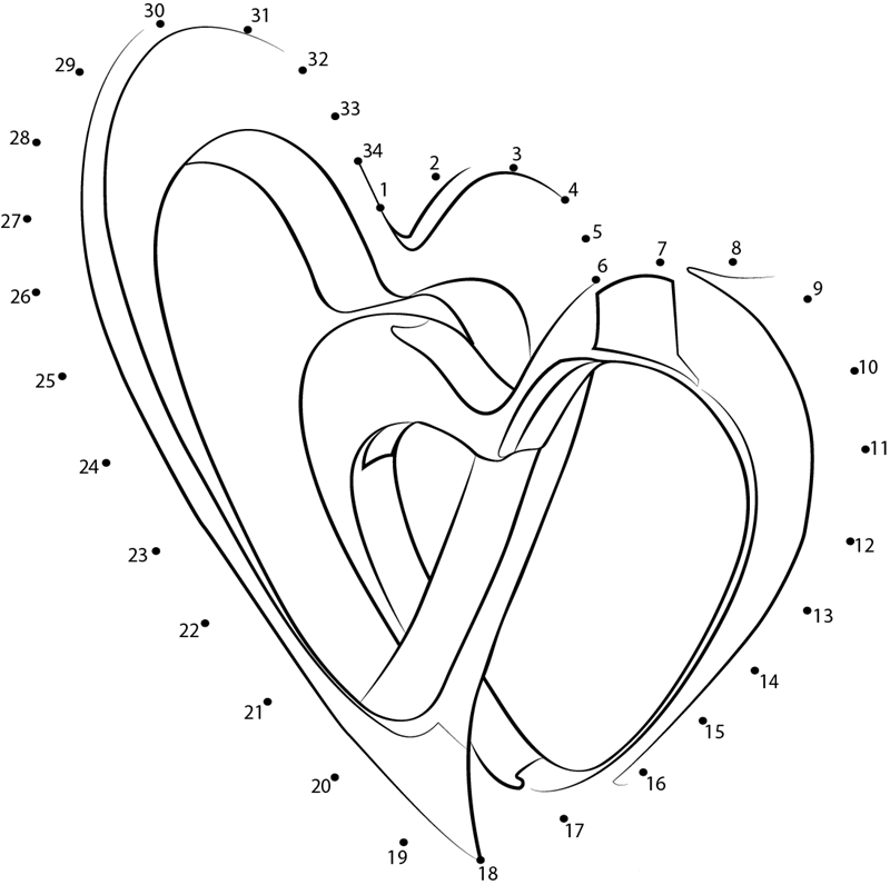 Luvalentine X27 S Day printable dot to dot worksheet