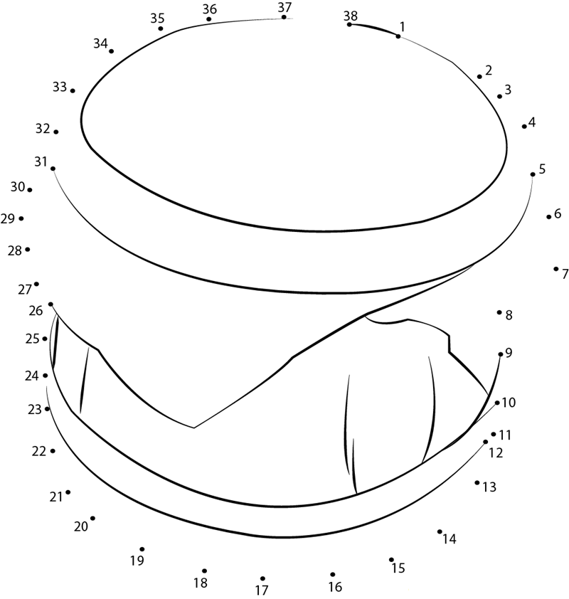 Water Drum printable dot to dot worksheet