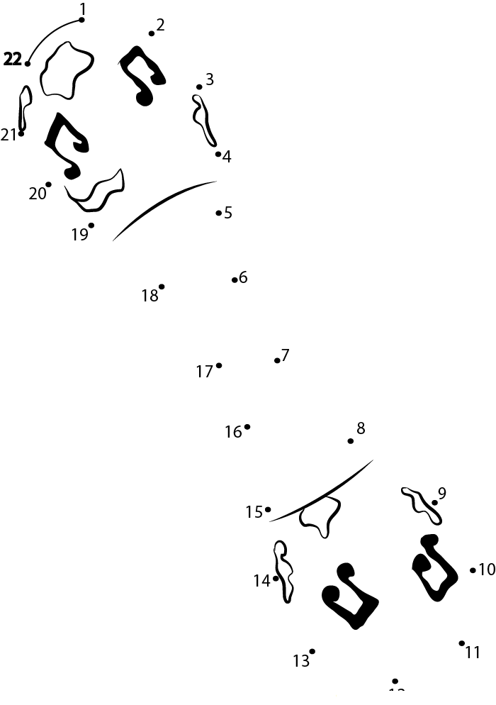 Marbles Wooden Maracas printable dot to dot worksheet