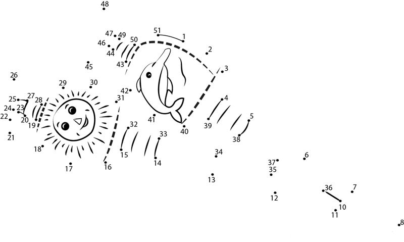 Pair Of Chonta Maracas printable dot to dot worksheet