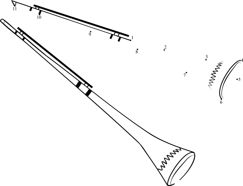 Diese Historische Tuba dot to dot worksheets