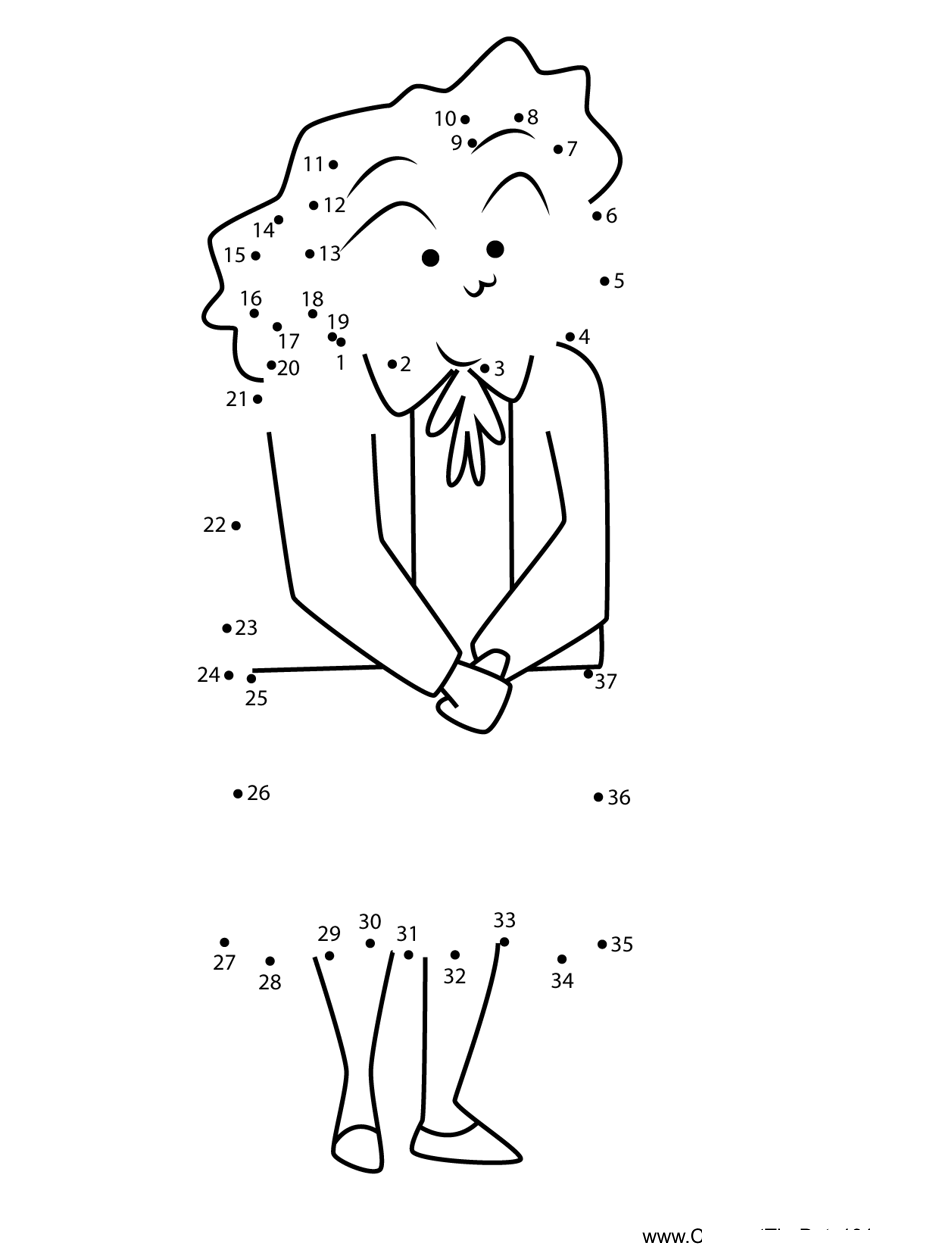 Ekasuky-Sato-Crayon-Shin-Chan dot to dot worksheets