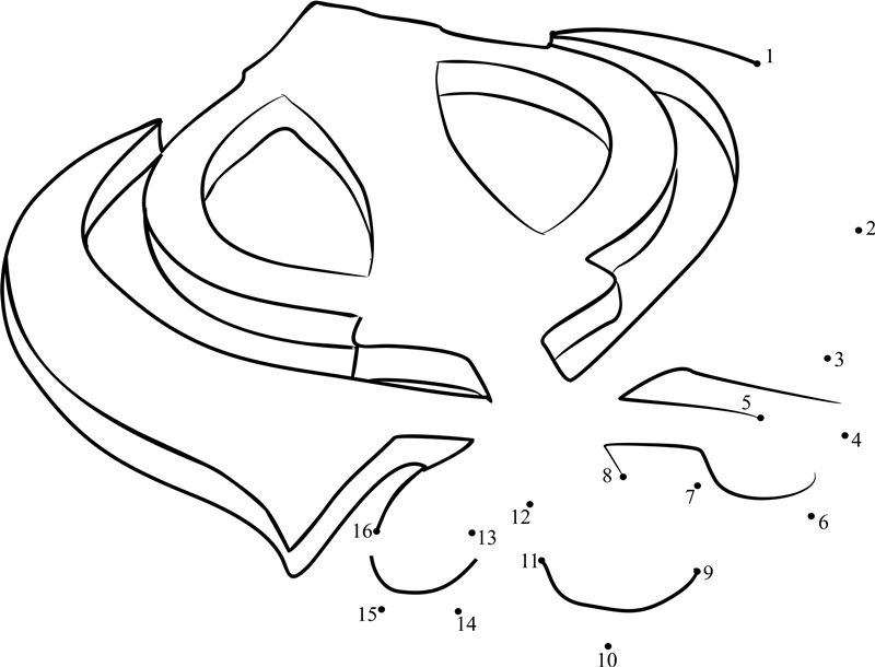 The Symbol Of Sikhism dot to dot worksheets