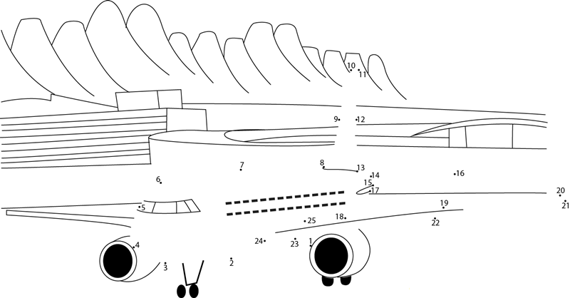 Denver Airport dot to dot worksheets