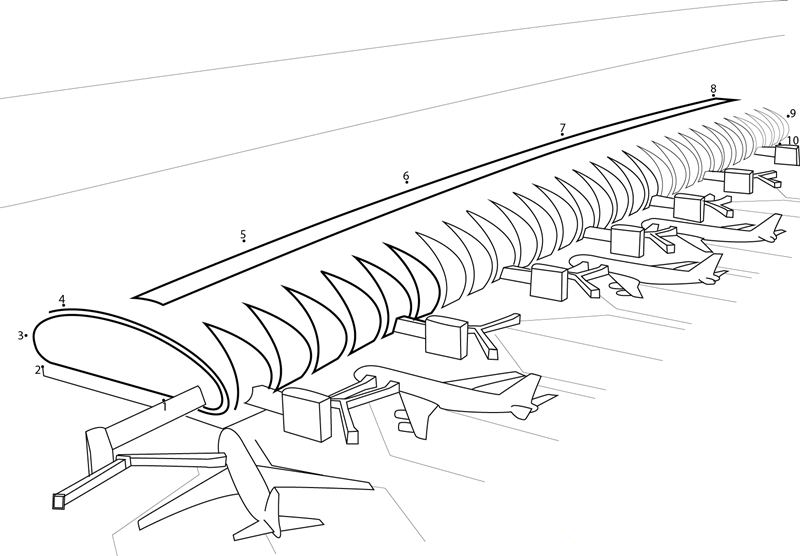 Dubai International Airport dot to dot worksheets