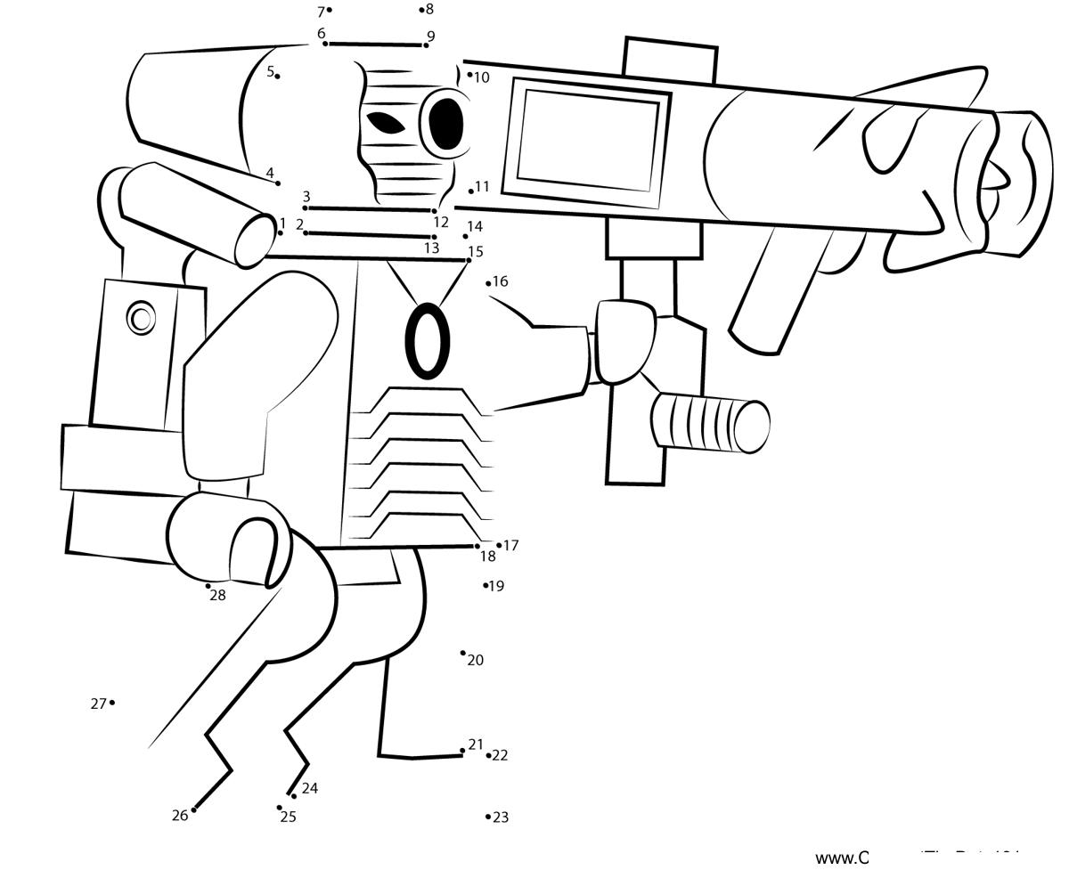 Lego-Deadshot printable dot to dot worksheet