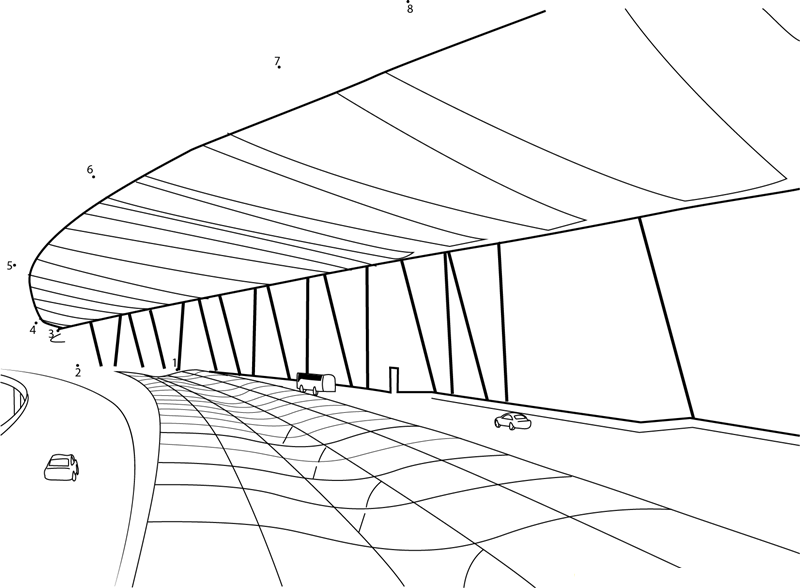 Incheon International Airport South Korea dot to dot worksheets