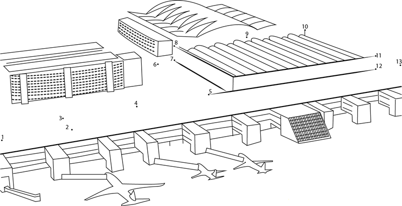 Munich Airport Germany dot to dot worksheets