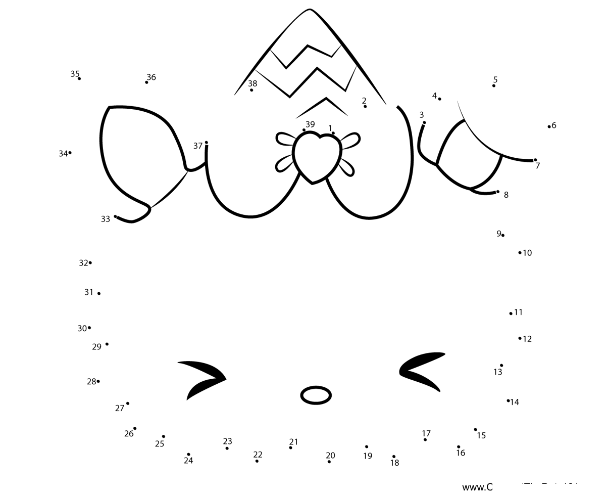 Nea-Snow-Num-Noms printable dot to dot worksheet