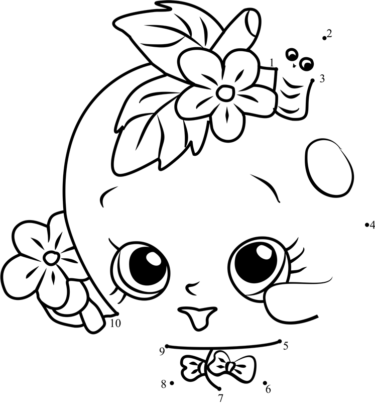 Apple-Blossom-Shopkins-Dot-To-Dot printable dot to dot worksheet