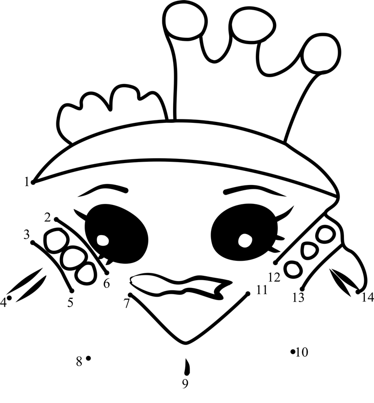 Gemma-Stone-Shopkins-Dot-To-Dot printable dot to dot worksheet