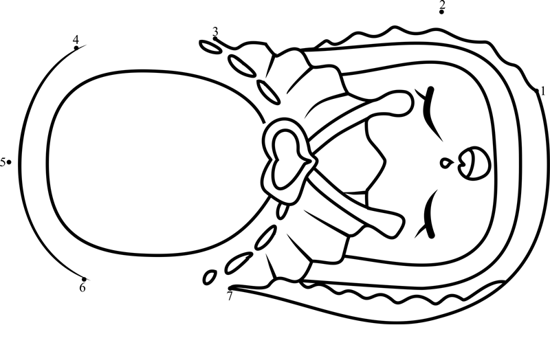 Molly-Moccasin-Shopkins-Dot-To-Dot printable dot to dot worksheet