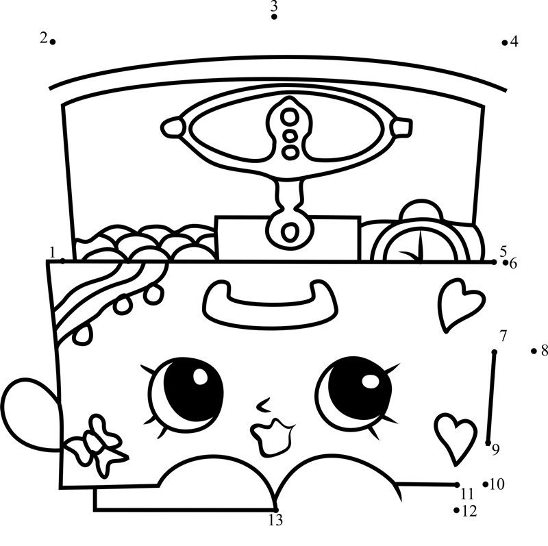 Music-Box-Shopkins-Dot-To-Dot printable dot to dot worksheet