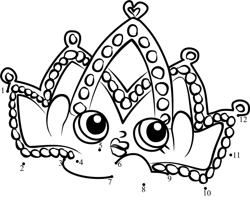 Tiara-Shopkins-Dot-To-Dot printable dot to dot worksheet