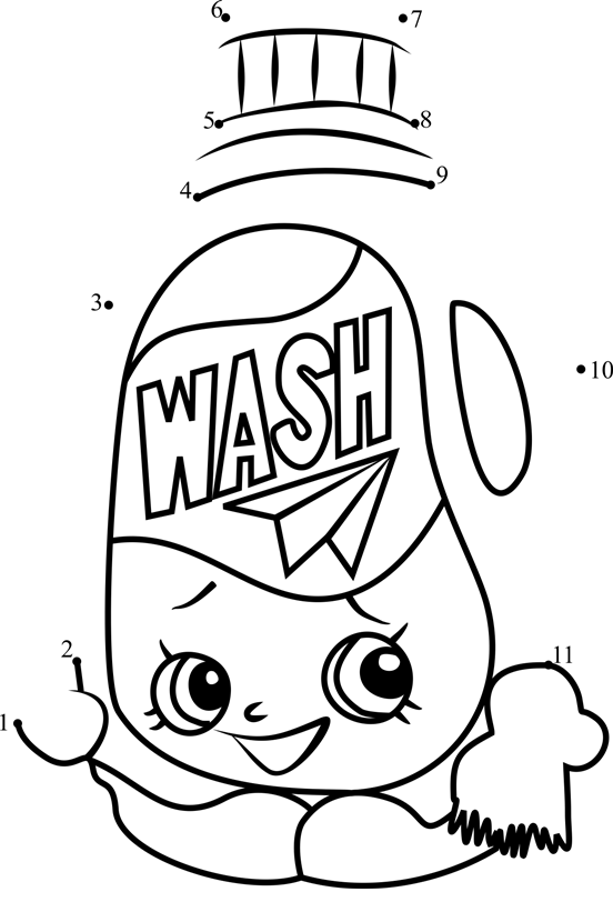 Wendy-Washer-Shopkins-Dot-To-Dot printable dot to dot worksheet