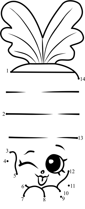 Wild-Carrot-Shopkins-Dot-To-Dot printable dot to dot worksheet