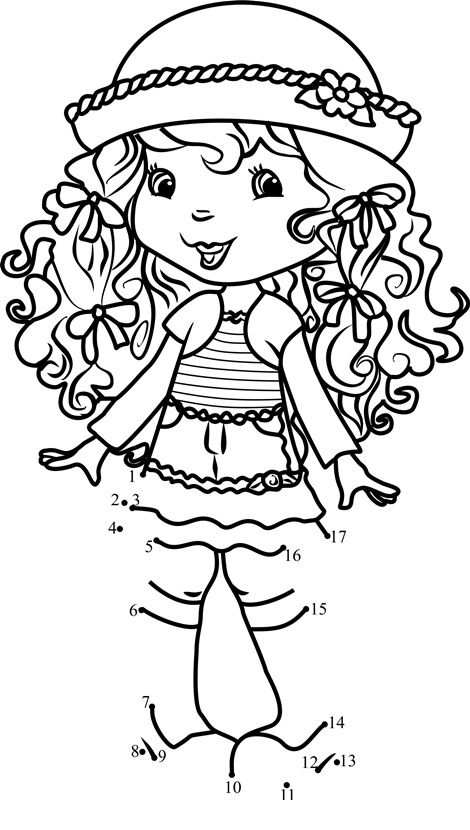 Angel-Cake-Dot-To-Dot printable dot to dot worksheet