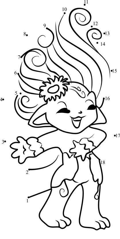 Fairy-Bloom-From-The-Zelfs-Dot-To-Dot dot to dot worksheets