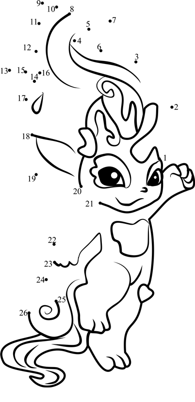 Moonicorn-From-The-Zelfs-Dot-To-Dot dot to dot worksheets