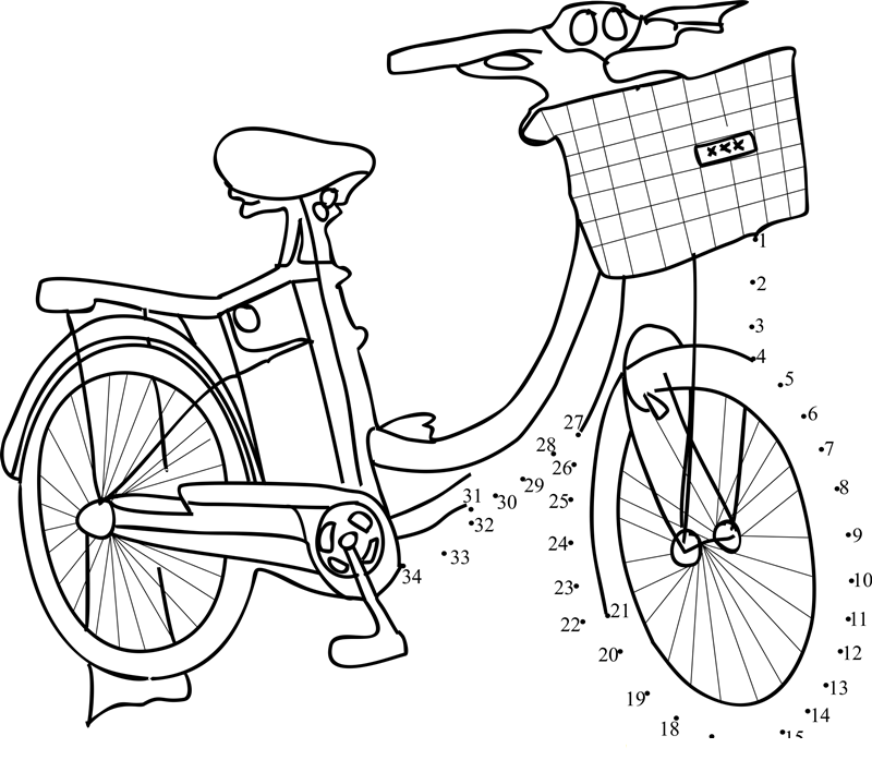 Battery Charging Cycle printable dot to dot worksheet