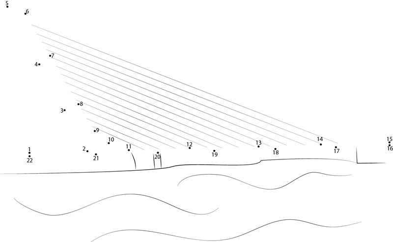 Ambassador Bridge printable dot to dot worksheet