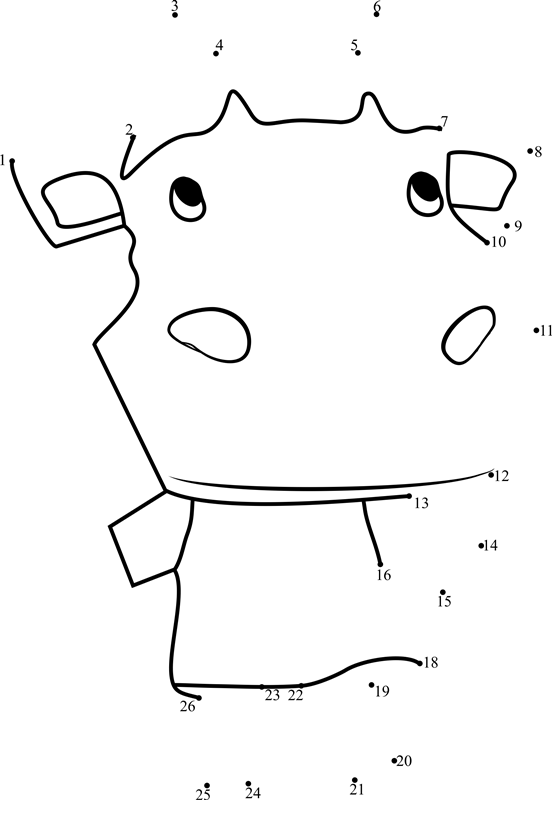 Carrot-Animal-Crossing-Dot-To-Dot dot to dot worksheets