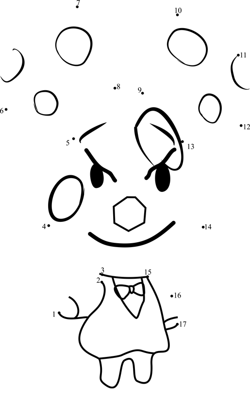 Chadder-Animal-Crossing-Dot-To-Dot dot to dot worksheets