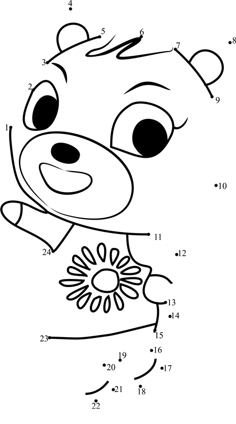 Cheri-Animal-Crossing-Dot-To-Dot dot to dot worksheets