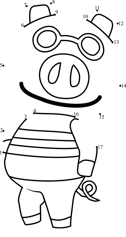 Cobb-Animal-Crossing-Dot-To-Dot dot to dot worksheets