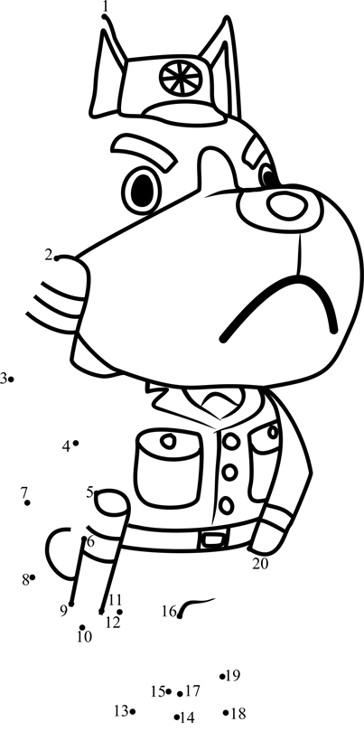 Copper-Animal-Crossing-Dot-To-Dot dot to dot worksheets