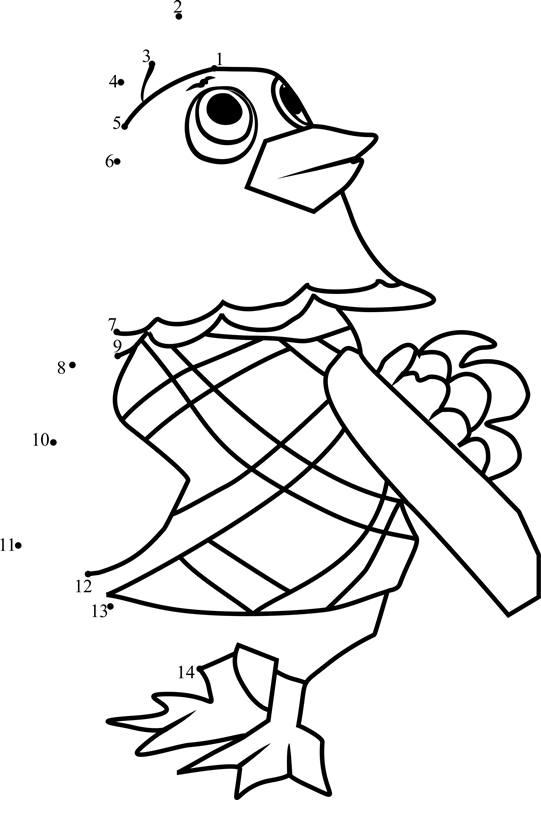 Egbert-Animal-Crossing-Dot-To-Dot dot to dot worksheets