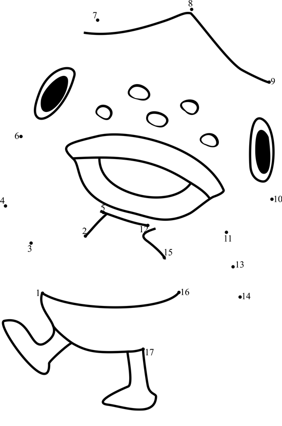 Freckles-Animal-Crossing-Dot-To-Dot dot to dot worksheets