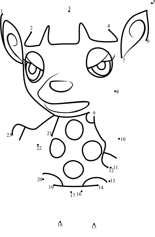 Fuchsia-Animal-Crossing-Dot-To-Dot dot to dot worksheets