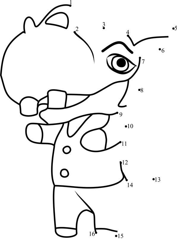 Hippeux-Animal-Crossing-Dot-To-Dot dot to dot worksheets