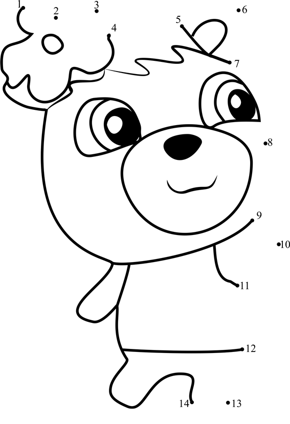 June-Animal-Crossing-Dot-To-Dot dot to dot worksheets